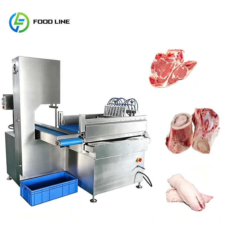 Frozen Meat Cutter Machine for Beef Pork Lamb Fish Bone Saw Customized
