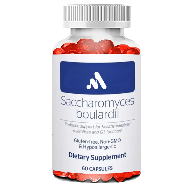 Saccharomyces Boulardii - Natural Probiotics To Balanced Intestinal FLORA -60 Capsules