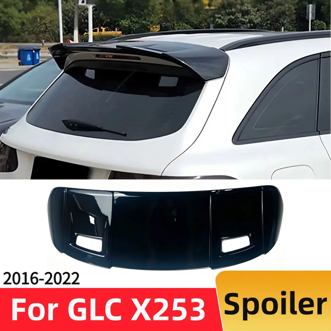 

Rear Trunk Spoiler Wing For Mercedes Benz GLC X253 SUV GLC200 GLC250 GLC300 GlC450 2016-2022 Air Dam Deflector Airfoil Tuning