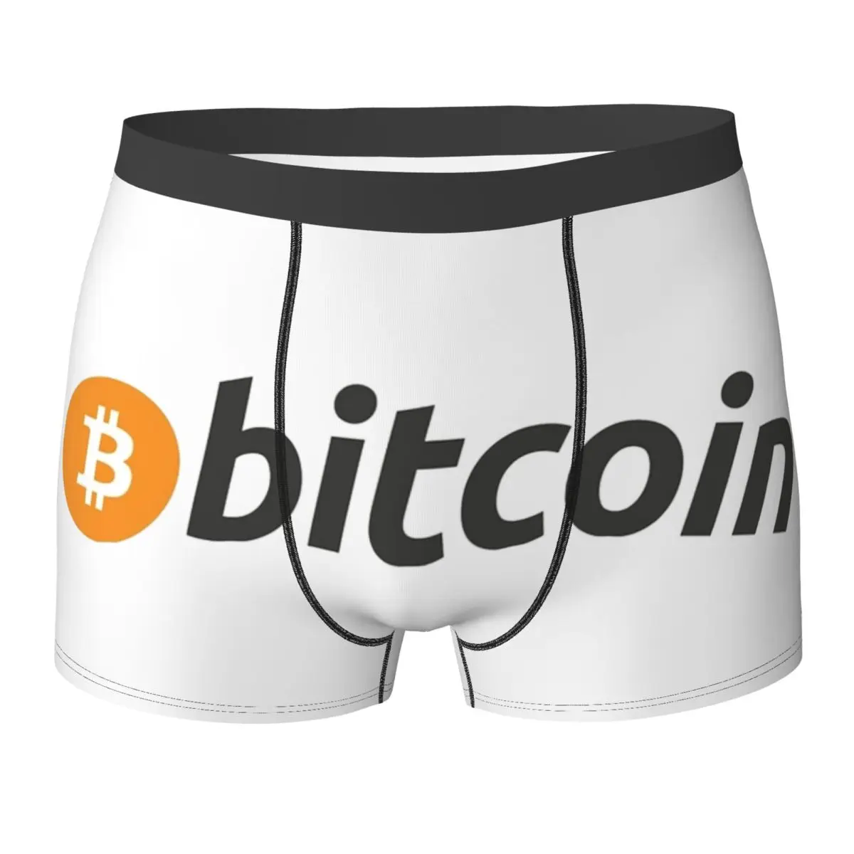 

Биткойн Криптовалюта Нижнее белье Биткойн BTC Классические трусики Шорты на заказ Трусы Чехол Мужские боксеры больших размеров