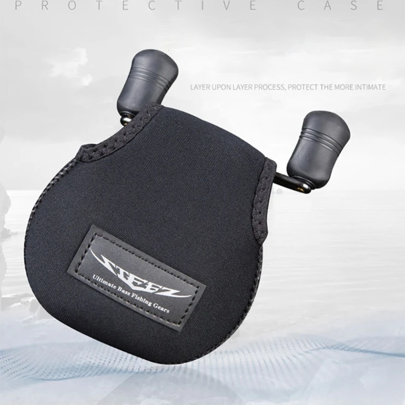 Baitcasting Fishing Reel Cover Spinning Reel Cases Protective Sleeves 5 Sizes Baitcasting Fishing Reel