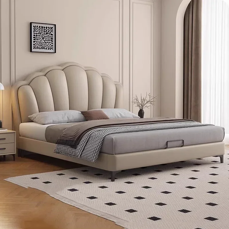 

Bedroom Mobile Bed Double Single Modern Luxury Multifunctional Children Massage Bed Sleeping Letto Matrimoniale Hotel Furniture