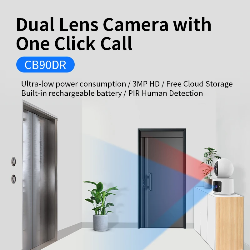 

Vstarcam 6MP 1296P O-Kam APP Двойной объектив Полноцветный беспроводной PTZ-домофон IP-купольная камера AI Обнаружение гуманоидов CCTV Радионяня