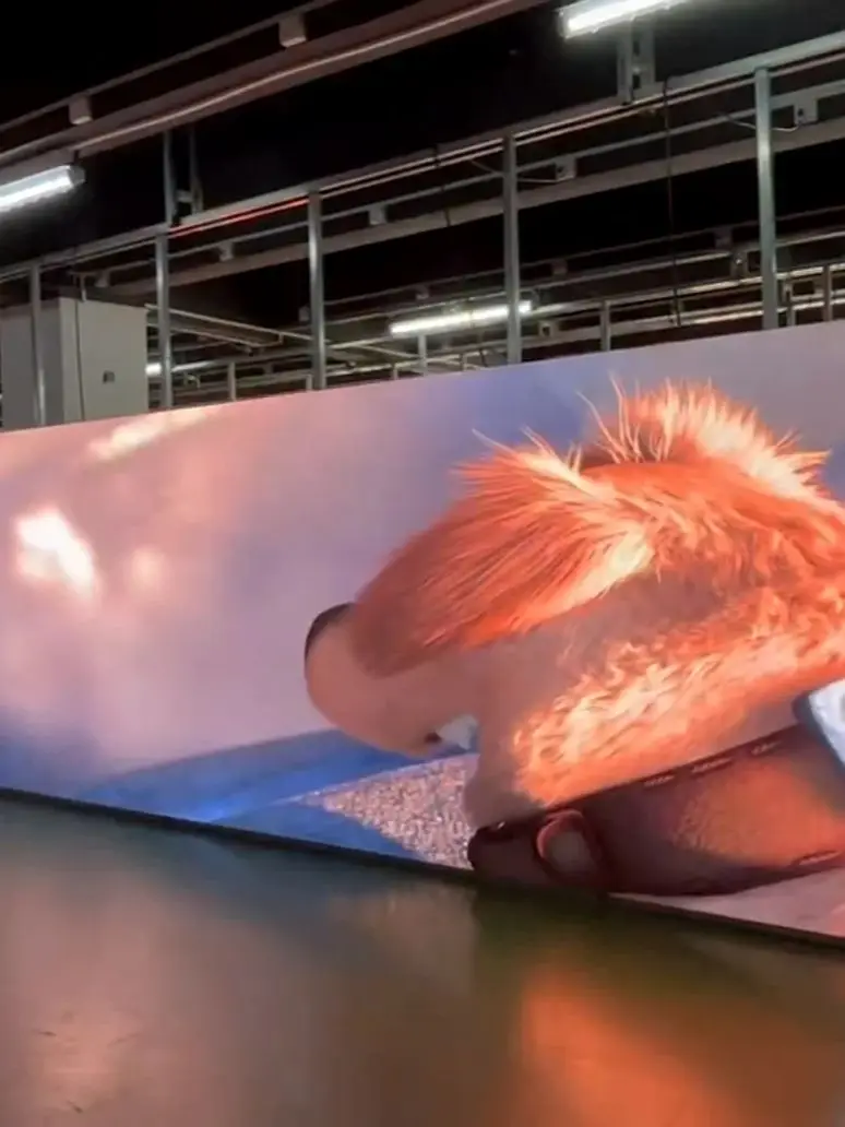 500 x 1000 mm LED-Bildschirm für den Außenbereich, P2,976 mm, flexibles Panel, 3840 Hz Bildwiederholfrequenz für Konzert- und DJ-Stand-Hintergrund