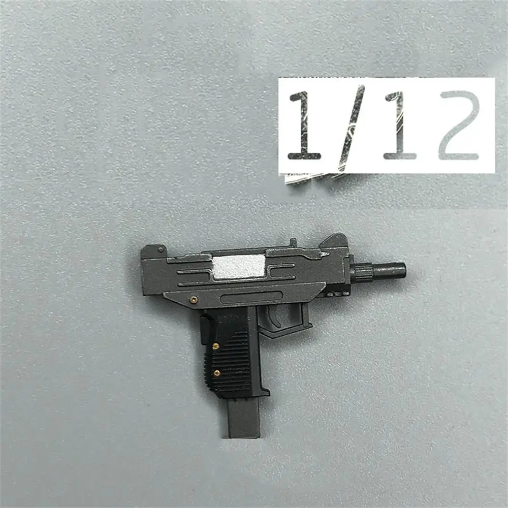 1/12 PCTOYS The Matrix Hacker Killer Neo Battle Mini Submachine Gun PVC Material Can't Be Fired Model For Fans Collect