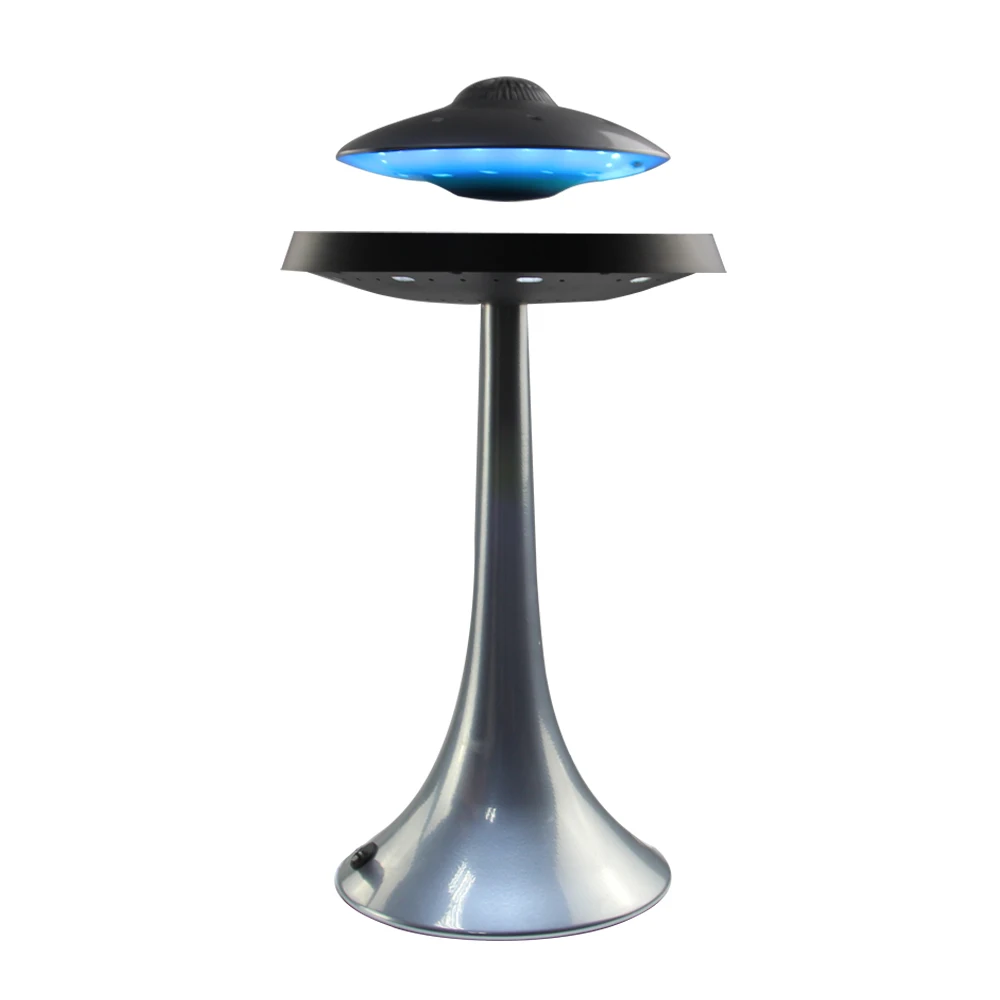 HCNT New listing Levitation LED table lamp with UFO shape speaker