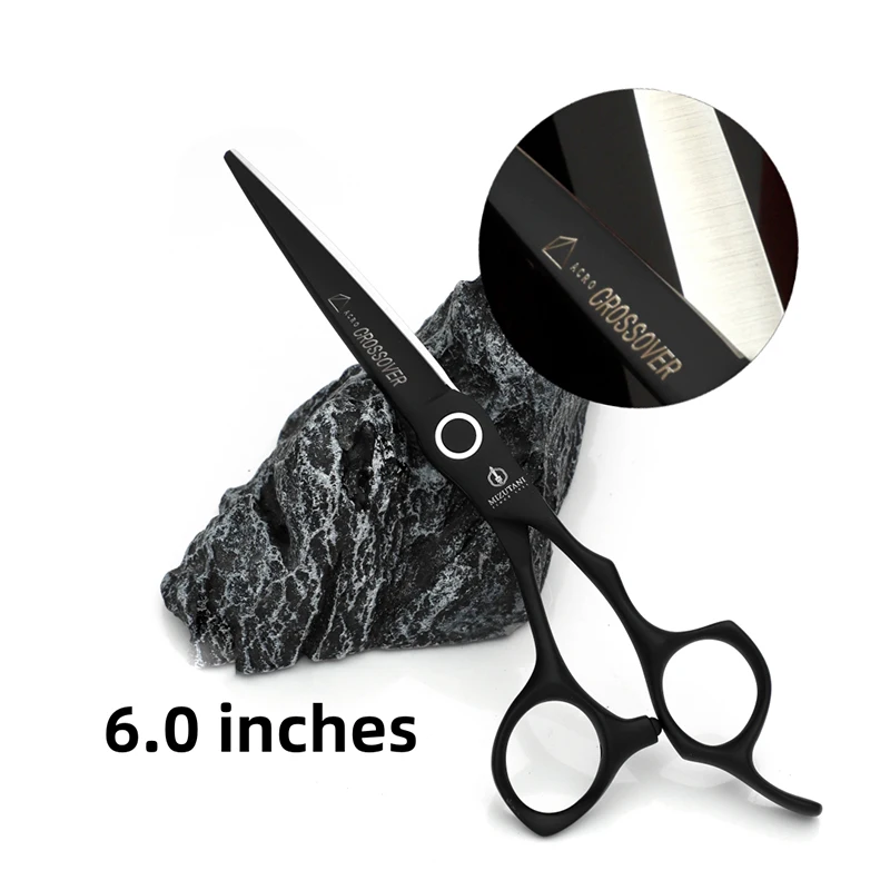 Professional Hairdressing Scissors Set Flat Cut Tooth Thin Hair Seamless Cut Barber Tool Kit from Mainland China Salon Accessori