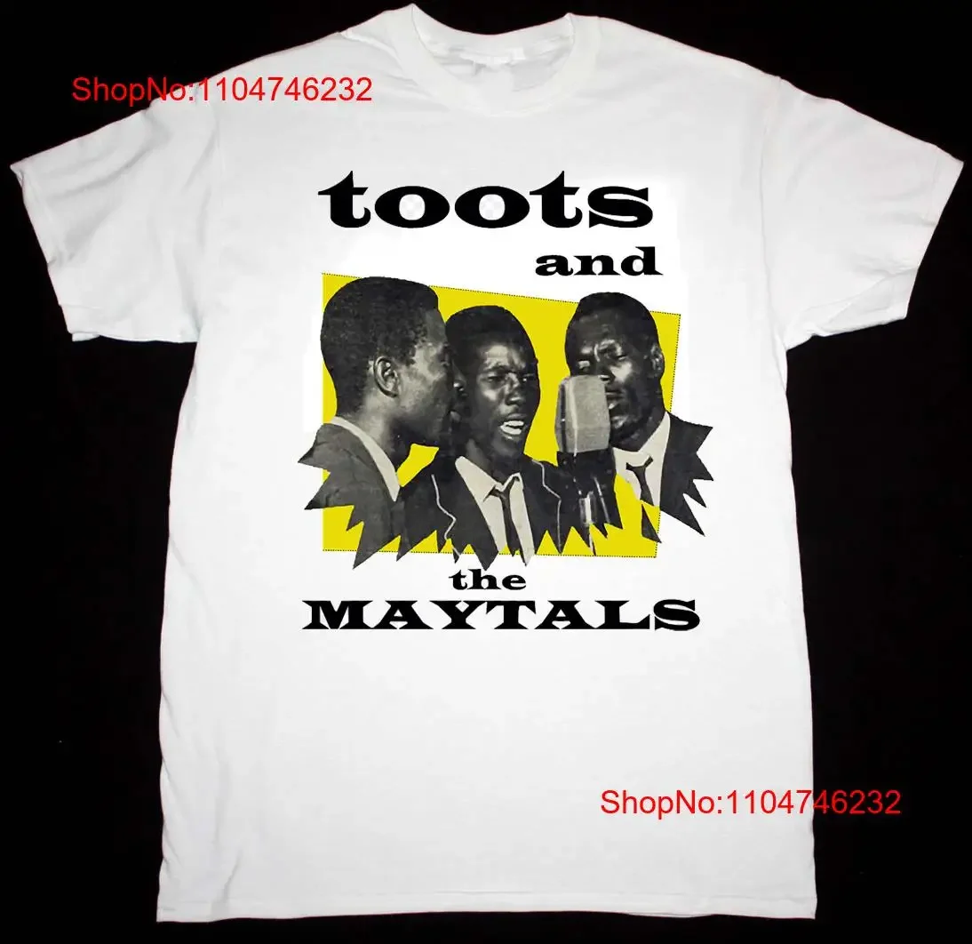 

Rare Toots And The Maytals White Color 100 Cotton T Shirt SU658 vintage Washed Casual Stylish streetwear Versatile Comfortable