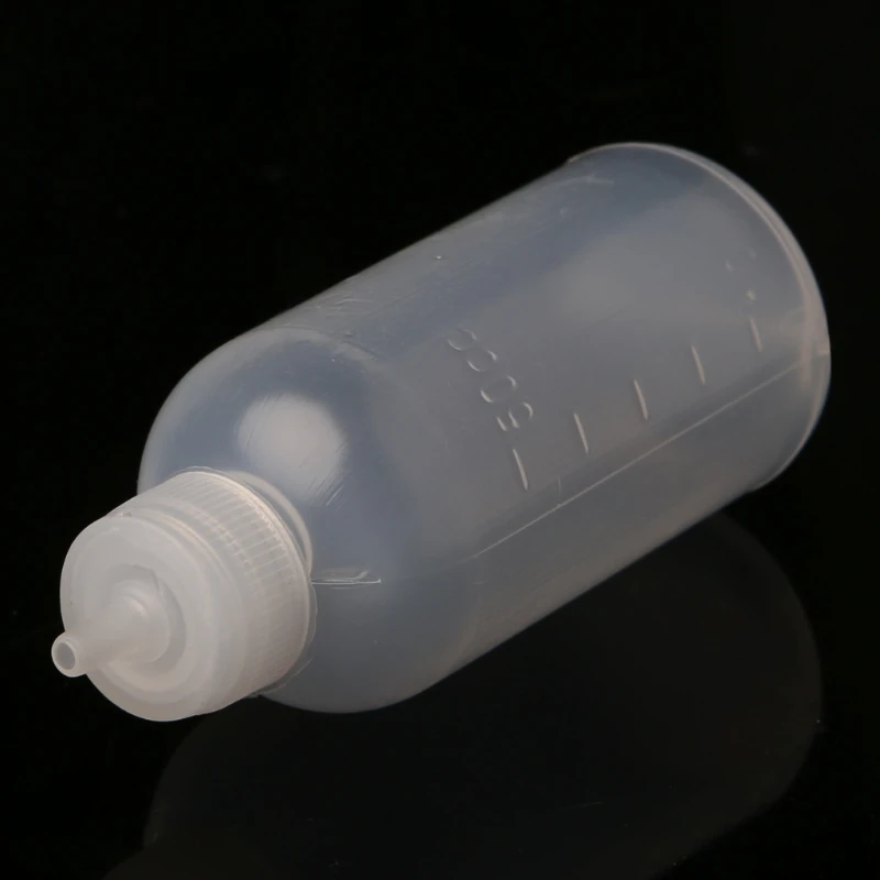 1/5 Stuks 50Ml Plastic Vloeibare Alcohol Fles Voor Dispenser Rosin Soldeer Flux Pasta Voor Telefoon Pcb Reiniging Lasreparatie Tools