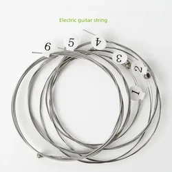 Guitarra Elétrica String para Instrumentos Musicais, Guitar Parts, Acessórios, 6Pcs, Saco