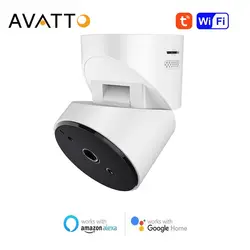 AVATTO Tuya WIFI Smart Garage Door Camera,Wireless Remote Control Garage Door Opener Monitor,Work For Google Home Alexa