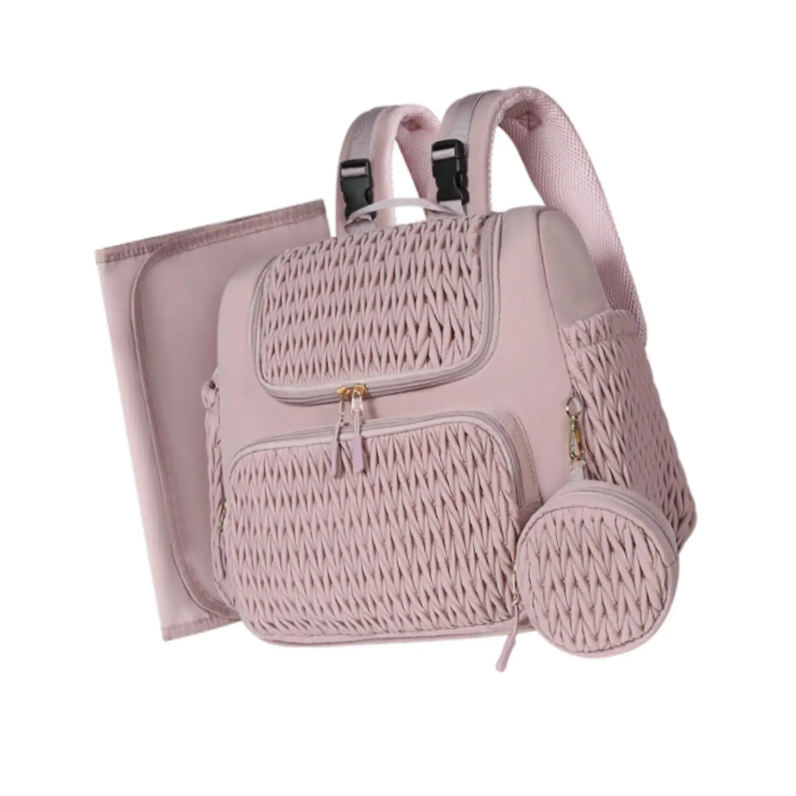 

Diaper Bag Portable Portable Nylon Wear Resistant Sturdy Waterproof Organizer Large Capacity for Baby Travel Outdoor Dad Mom