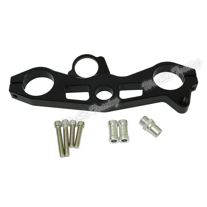 waase For Kawasaki Ninja ZX-6R ZX6R 2009 2010 2011 2012 Motorcycle Front Fork Lowering Triple Tree Upper Top Clamp Yoke