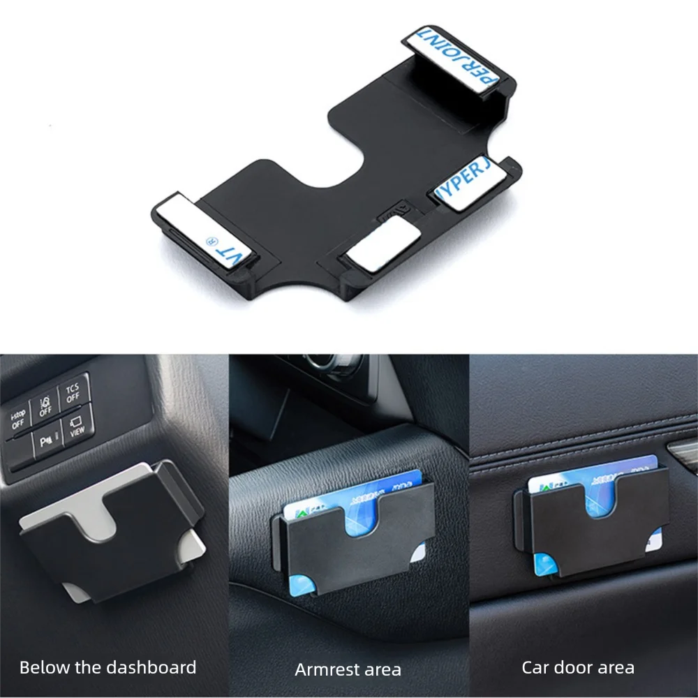 

High Quality Portable Card Holder Multi-Function Anti-Slip Card Storage Box Card Slot Box Universal
