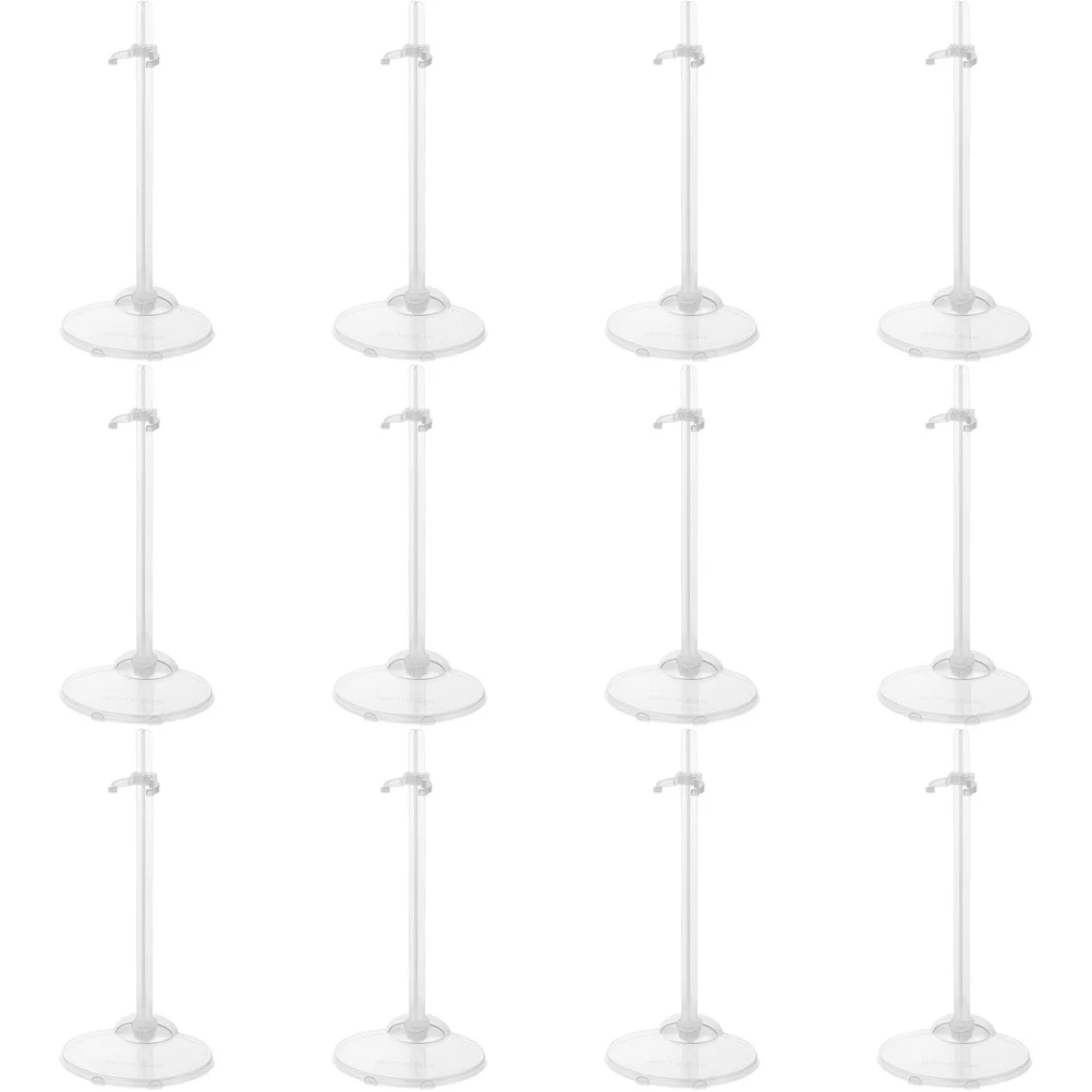 

12 Pcs Baby Accessories Auxiliary Display Stand Figurine Shelf Adjustable The Movie Dolls