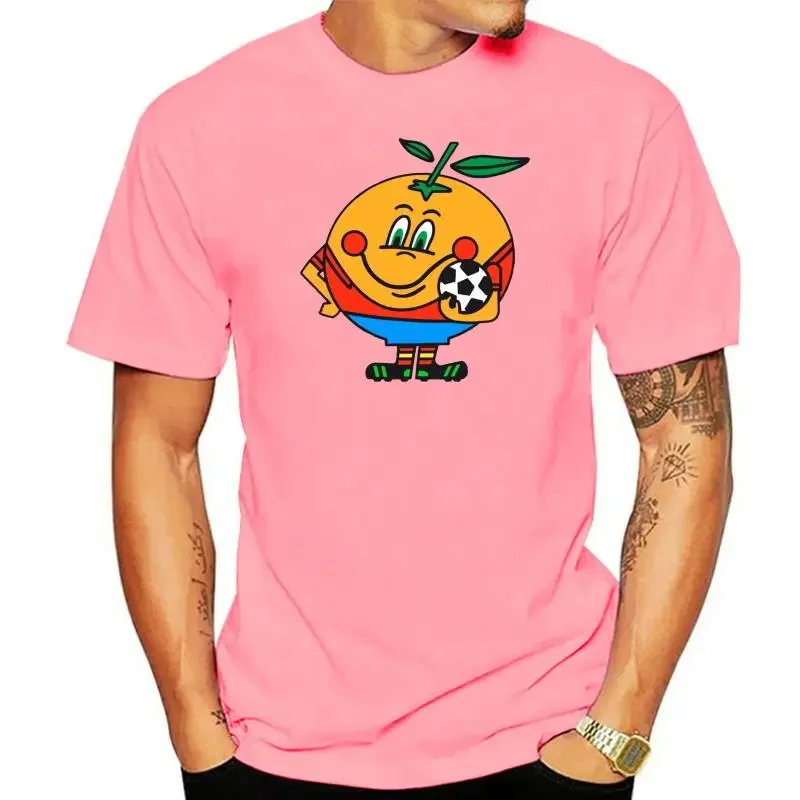 Tee Shirt Tshirt Logo Naranjito España 82 Retro Custom Printed  men clothing  graphic t shirts  harajuku 2024 summer funny style