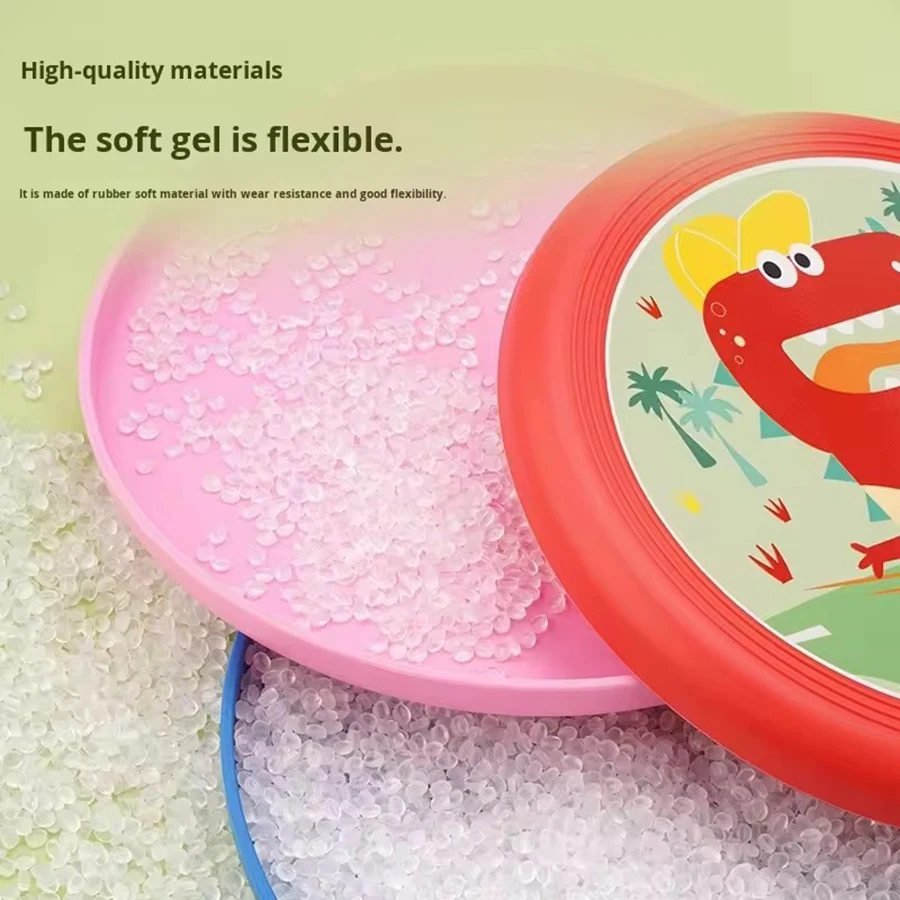 1pc- Children's Soft Foam PU Flying Disk Professional Flying Saucer Outdoor Sports Hand Throwing Toy Parent-Child Interaction