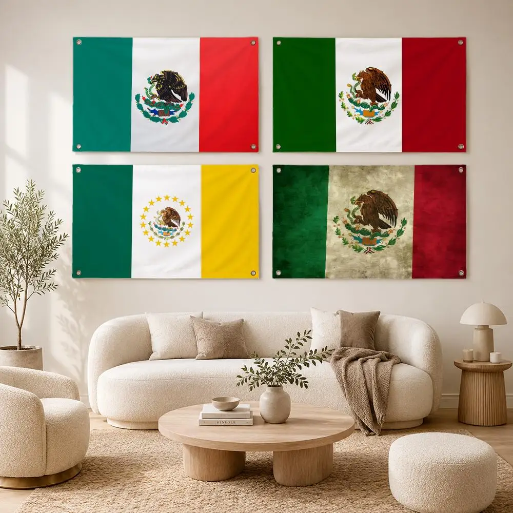 Flag Mexico National Flag Flags flag For Decoration Outdoor Picnic Hanging Home Camping Party Banner