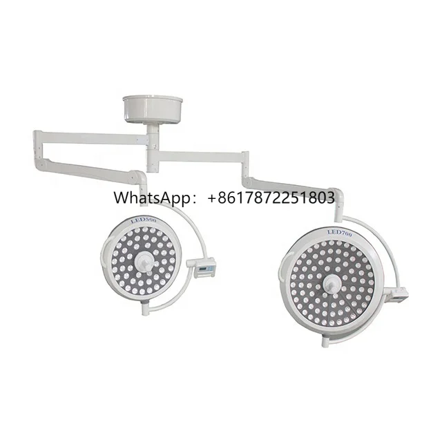 

Medical Double Head Ceiling LED Surgery Shadowless Operating Surgical Lamp Operation Theatre OT Light