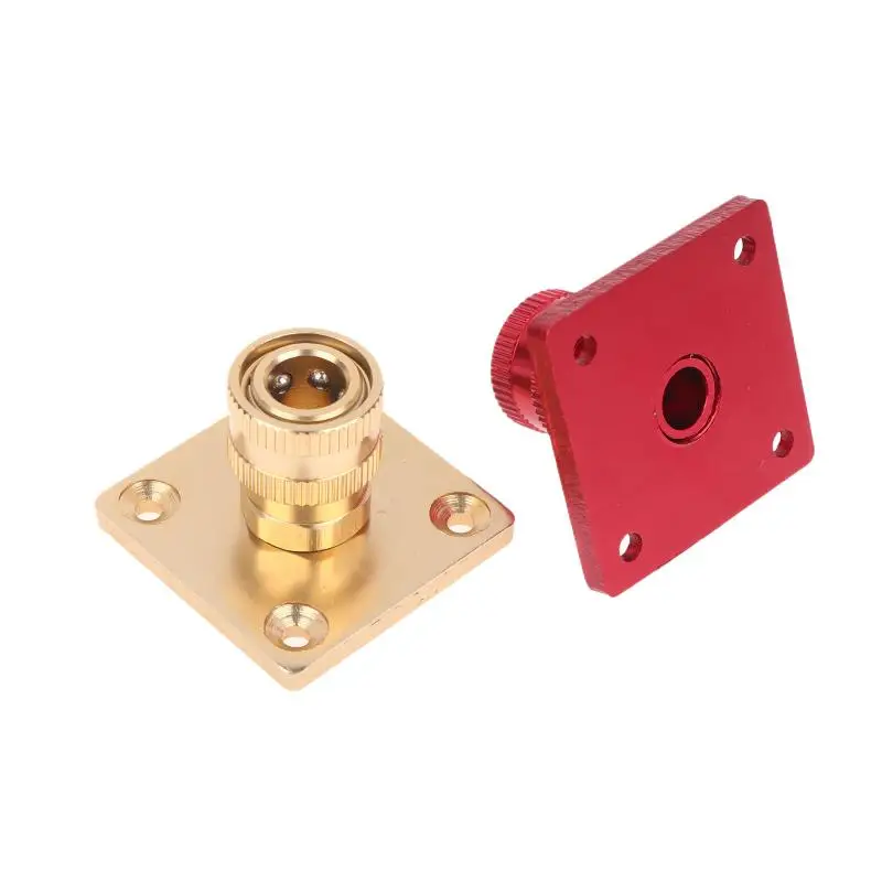 1/4 Quick Connect Foam Cannon Wall Holder Heavy Duty Aluminum Bracket Rust Resistant for Car Washing Station view 4