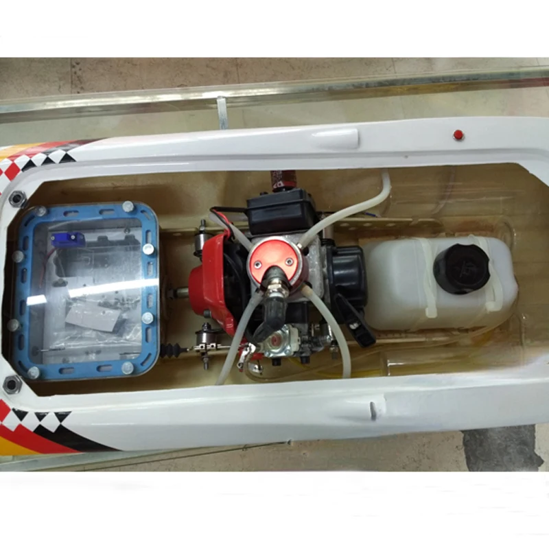 Remote Control Boat 26cc Gasoline Racing Speedboat with Clutch and Water Cooling Top Wind No. 1 Remote Control Boat New Style