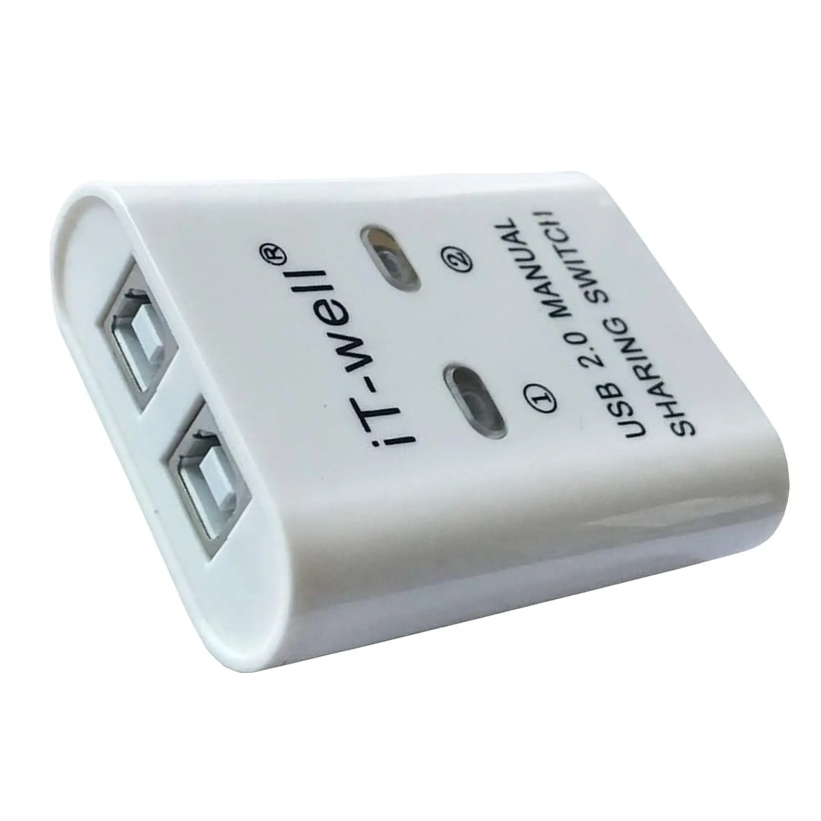 USB Printer Sharing Device Out Portable Stable Transmission Plug and Computers Share 1 USB Device Data Transfer Converter