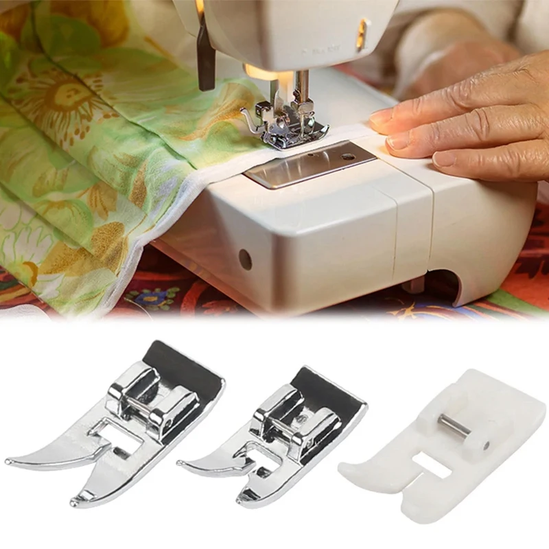 Sewing Machine Presser Foot Kit 82PCS Sewing Machine Presser Foot for Singer Kit Braiding Blind OverLock Zipper Ruler Parts