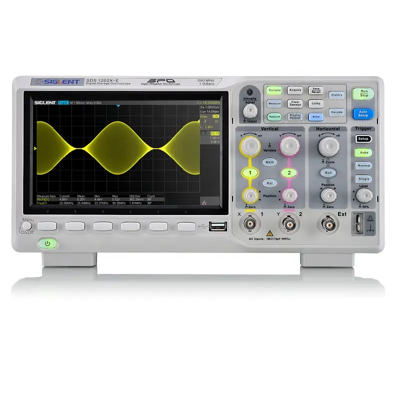 SDS1204X-E oscyloskop 200MHz Super fosfor SDS1104X-E 100MHz SDS1202X-E SDS1102X-E SDS1074X-E SDS1072X-E