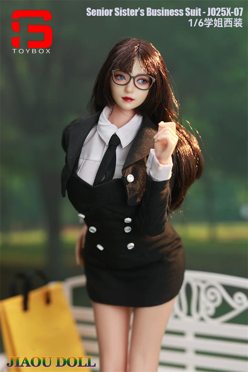 Costume de sœur ancienne, échelle JO25X-07, bretelles, robe à la taille, chemise, modèle de vêtements pour corps de figurine d'action de soldat PH TBL de 12 pouces, 1/6