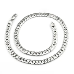 Cuban Link Chain Necklace Stainless Steel Long Chain For Men Women Jewelry Gifts