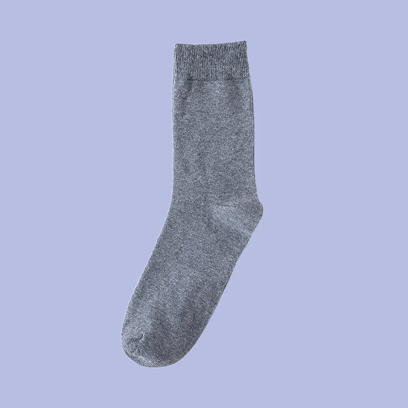 5/10 Paar Herren lange Socken schwarze Baumwoll socken Herren große Mitte Herbst und Winter schweiß absorbierende 2024 atmungsaktive Socken