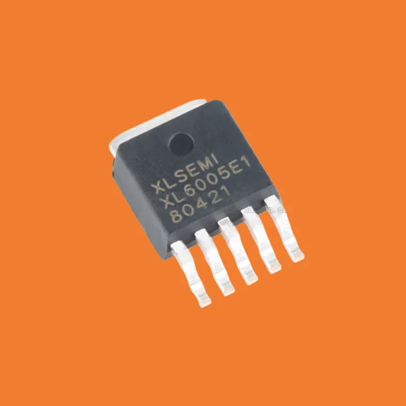 10PCS/original genuine XL6005E1 TO252-5 4A 60V 180kHz boost LED constant current driver chip