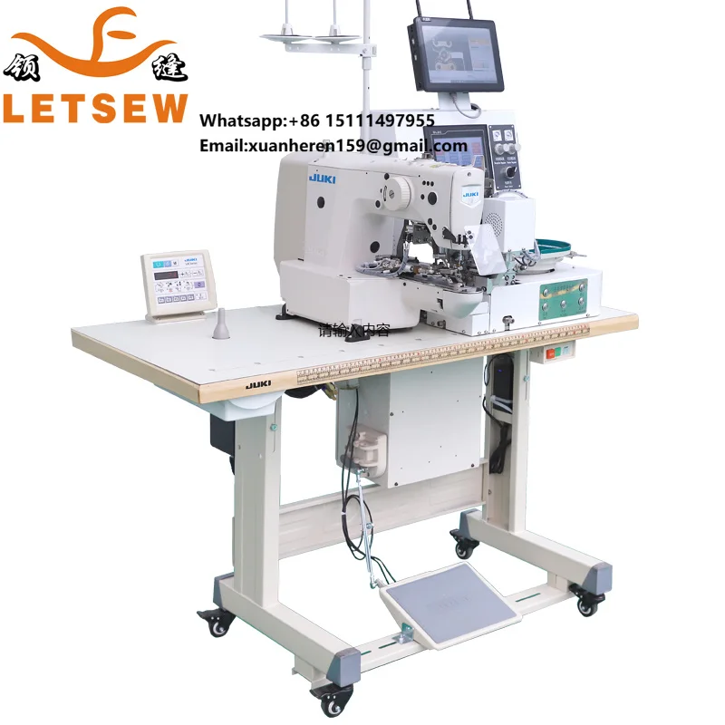 LF-SC-SP02 Button Feeder with Character Recognition Produces 12,000units/10h It's Patented Button Hole Sewing Machine