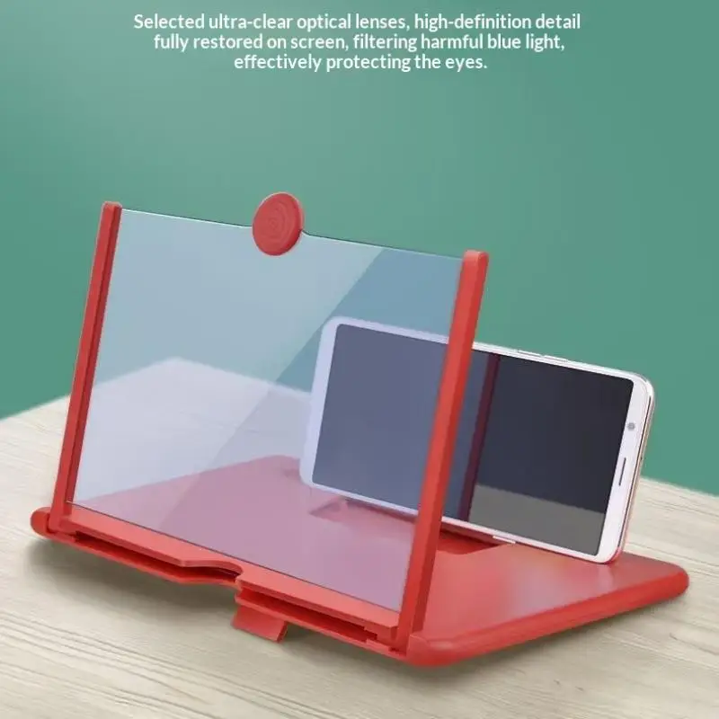 Image of Handy-Bildschirmvergrößerer HD-Display Augenschutz für Heim- und Büronutzung zum Ansehen von Filmen