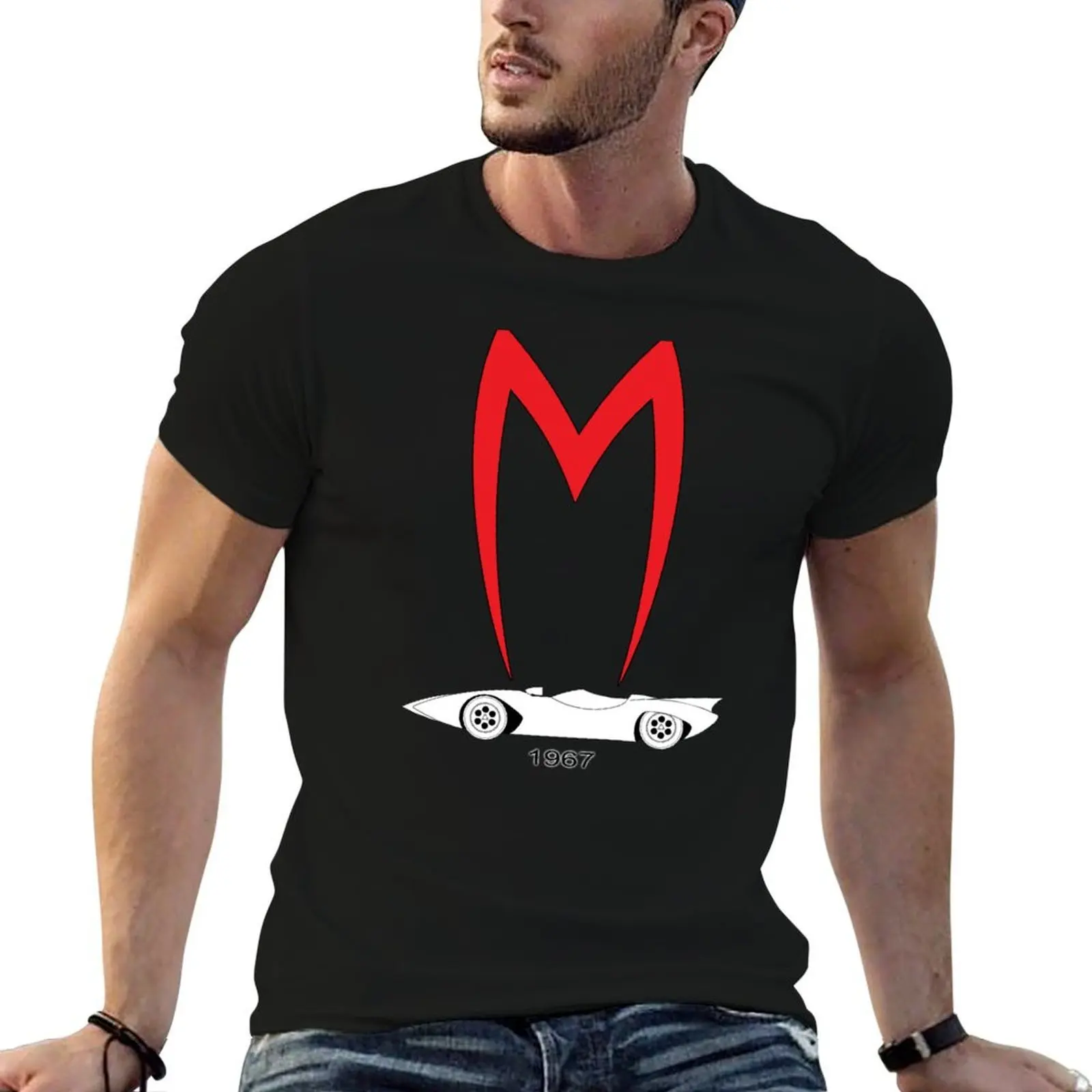 

Mach 5 1967 Speed Racer T-Shirt t shirts for man graphic tees t shirt personalised man tshirt T-Shirt