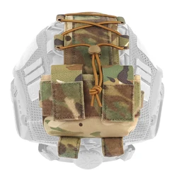 Tactical Helmet Battery Pouch MK2 Battery Pack M-LOK FAST Helmet Counterweight Bag Militares Hunting Airsoft Accessories