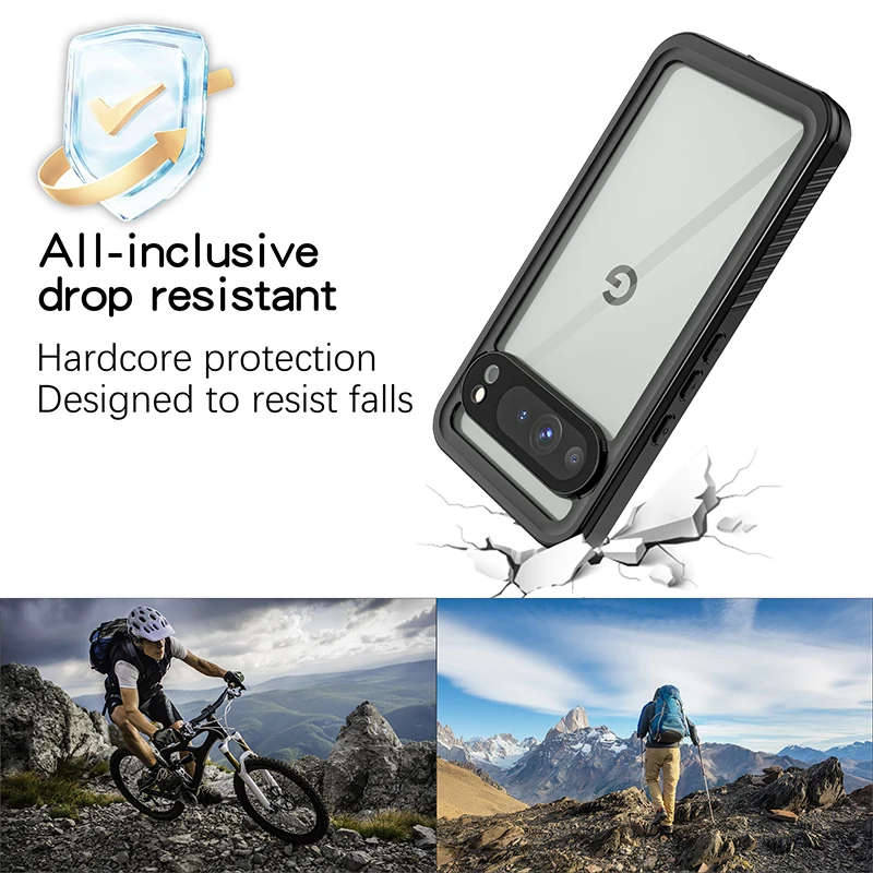 IP68 Waterproof Case For Google Pixel 9 6 7 8 A Pro XL Outdoor Sports Swimming Diving Shockproof Cover For Google Pixel 9 Pro XL