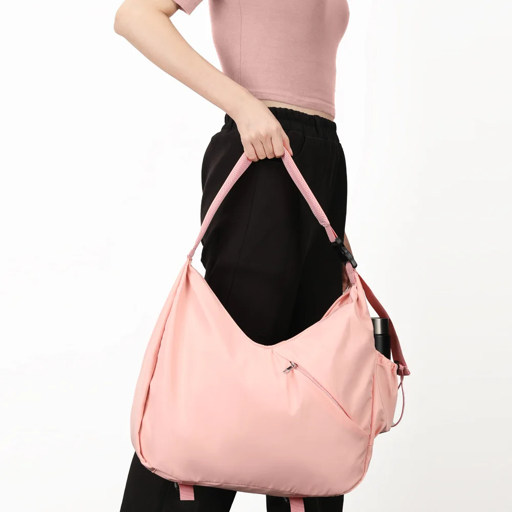 Yoga Bag Women's Gym Duffel with Hidden Yoga Mat Holder, Shoe Compartment & Wet Pocket