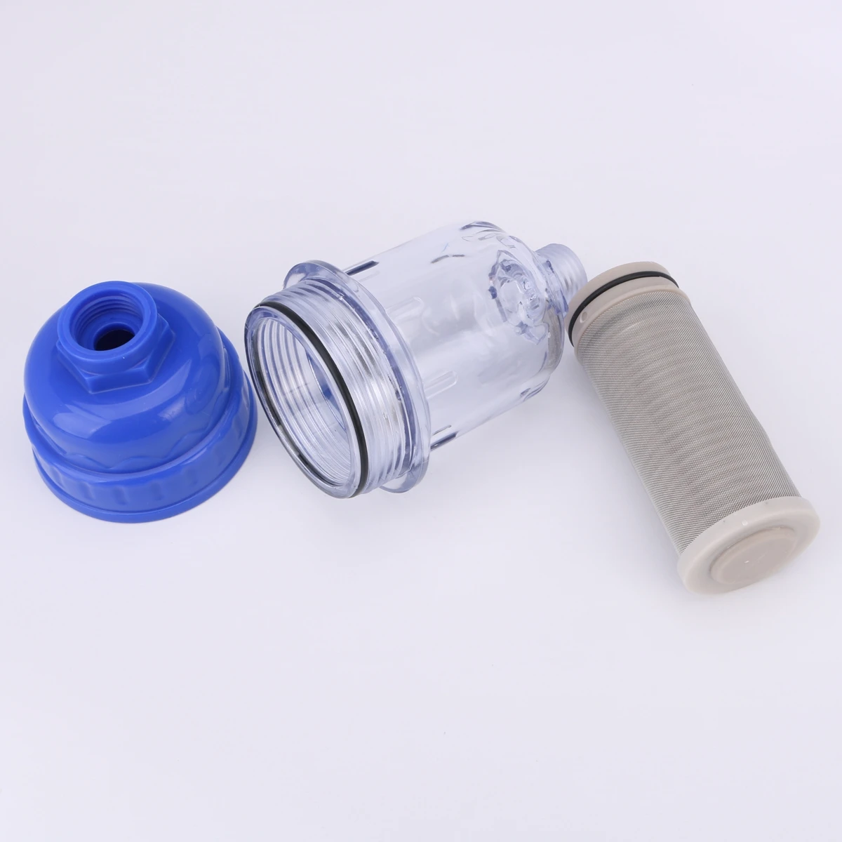 Transparent 1/2 Inch Water Inlet Filter Garden Irrigation Filter Faucet Filter Household Water Heater Washing Machine Filter
