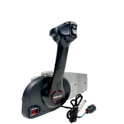 Outboard Throttle Remote Control Box 8M0011213 For Mercury Engine Side Mount