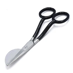 Sturdy Carpet Trimmer Scissor Sharp Duckbill Applique Scissors Stainless Steel Sewing Embroidery Scissors Cutting Shears