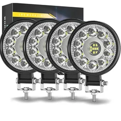 Samochodowa mini listwa świetlna LED 66W Reflektor roboczy LED Off Road do Jeep Truck ATV 4X4 Car SUV ATV Barra Reflektory LED 12V 24V