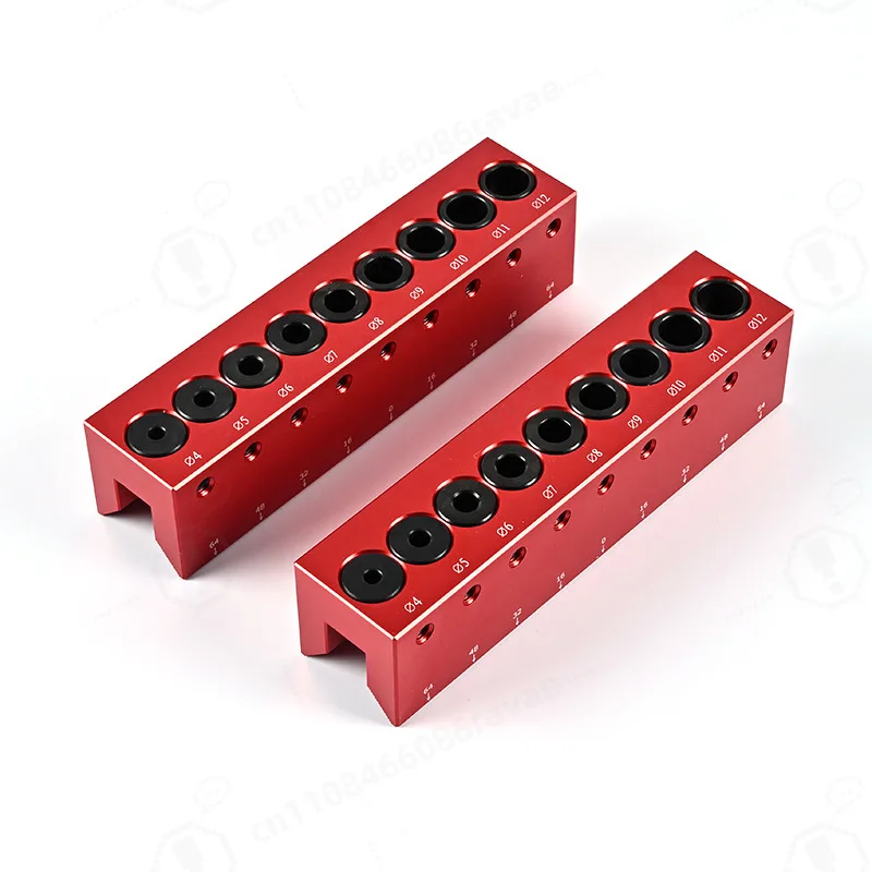 08480 Woodworking Drilling Locator 45 Degree Round Rod Drill Guide for Electric Drill