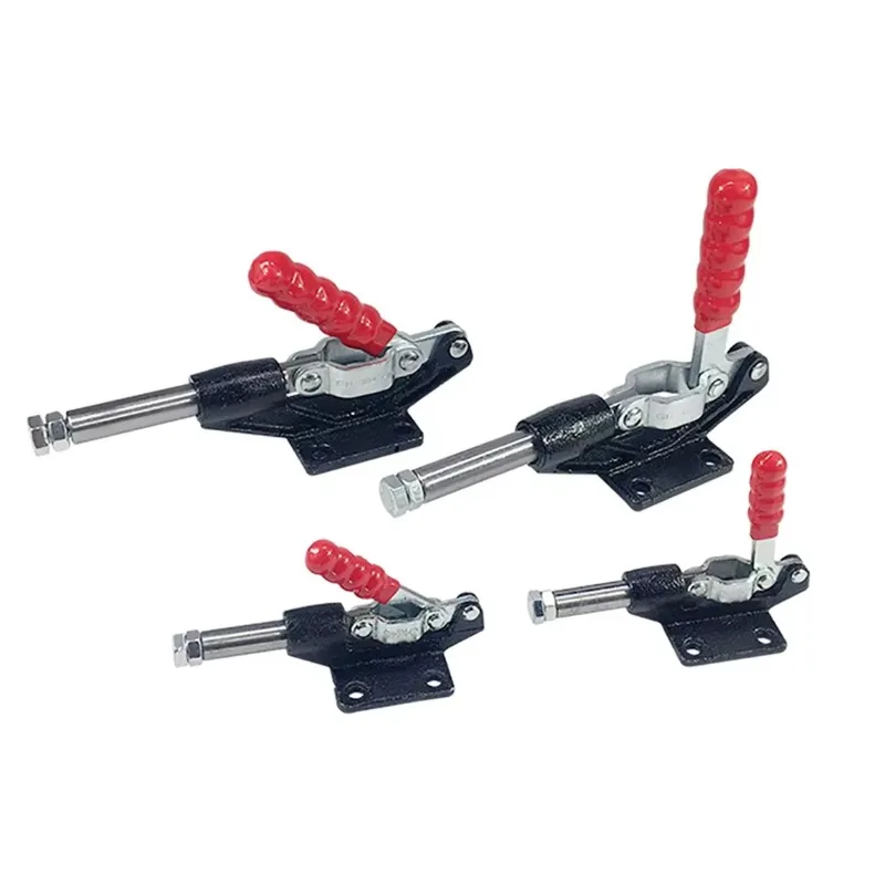 

Anti-Slip Push Pull Type Toggle Clamp Galvanized Quick Release Fixed Clamping 304C 305C 304E 305E 304H 305H