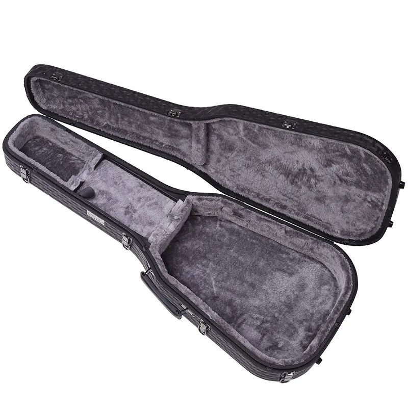 Electric Acoustic Guitar Hard Case, Waterproof Shockproof Guitar Case, Durable Protective Gig Bag