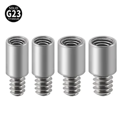 1P-5PC G23 Titanium Extension Rod For Piercing Body Jewelry Extension Bar For Lip Ring Tongue Barbell Belly Ring Earring Jewelry