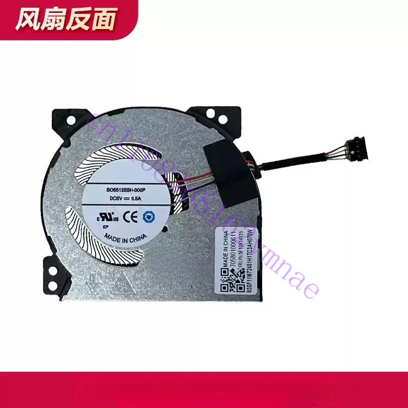 New Cooling Fan For Lenovo Legion Go 8APU1 Handheld Game Console Fan 5F10S14134 BO5512S5H-000P DC 5V