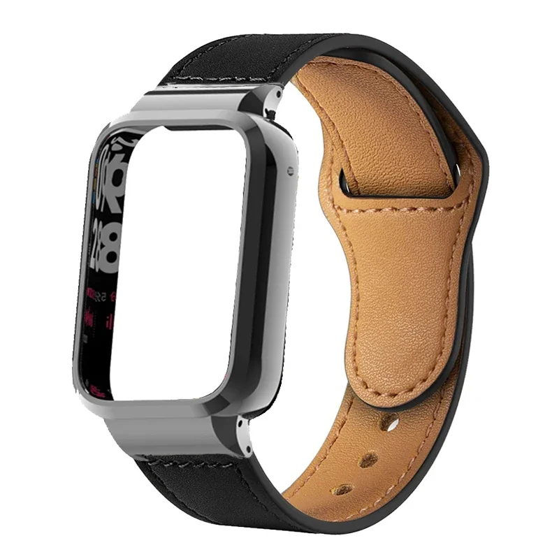 Cinturino per Xiaomi Smart Band 9 Pro Custodia protettiva per cinturino per xiaomi band 9pro Bracciale per miband 9 pro Guscio protettivo in metallo