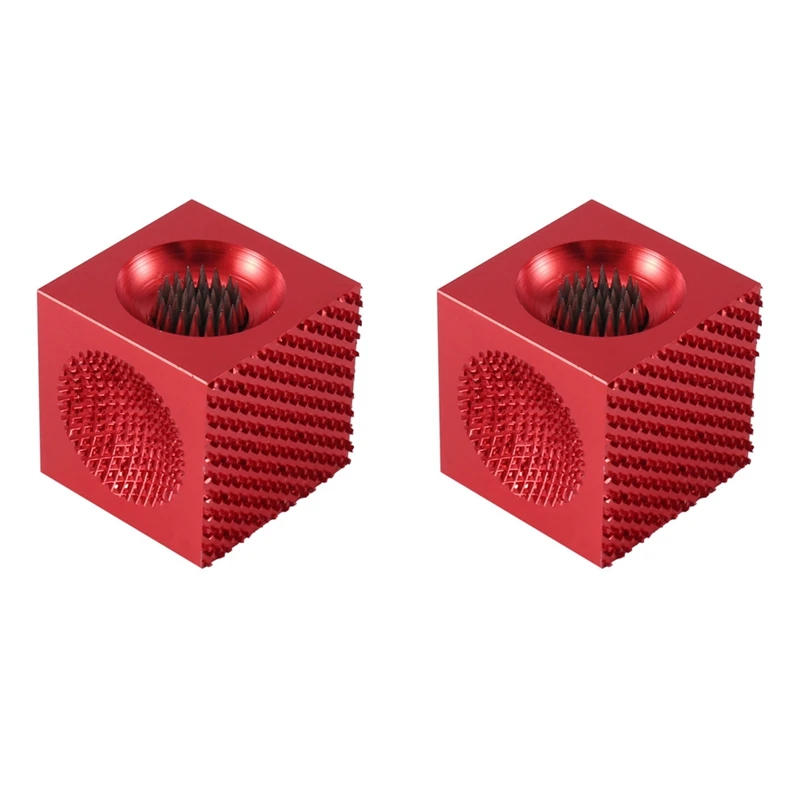 

2X5 инструмента в 1, обслуживание наконечников для бильярдного кия, насадка, перфоратор, формирователи - насадки для бильярдного кия Last Tip Tool, красные