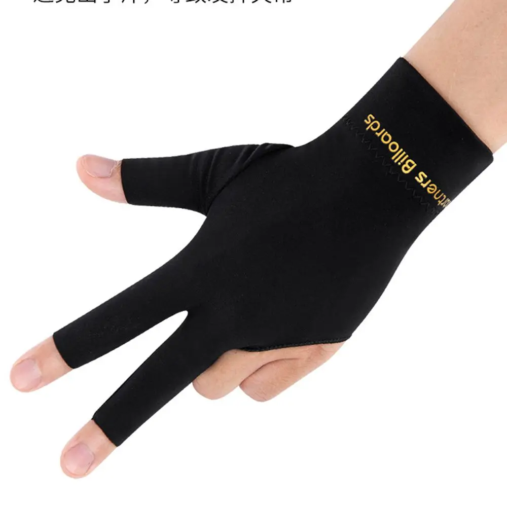 Hand Non Slip Table Game Three Finger Glove three-fingered Glove Billiards Gloves Billiard Cue Gloves Separate-finger Glove